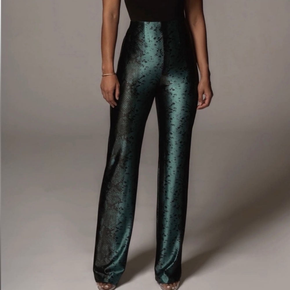 Jluxlabel Snake Print Pants